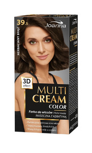 Joanna Multi Cream Color Hair Dye No. 39.5 Tea Bronze