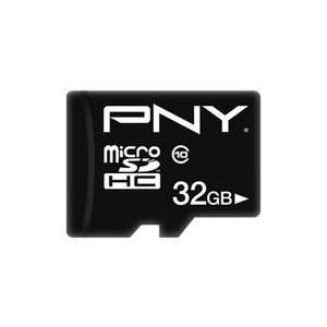 PNY Memory Card MicroSDHC 32GB P-SDU32G10PPL-GE