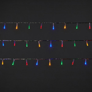 LED Lighting Chain 240 LED 14.3 m, transparent, outdoor, multicolour