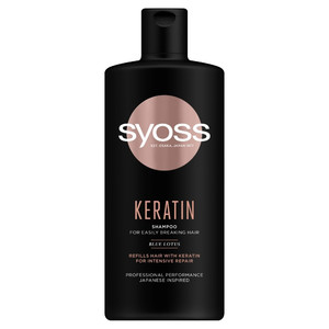Schwarzkopf Syoss Keratin Smoothing Shampoo for Brittle Hair 440ml