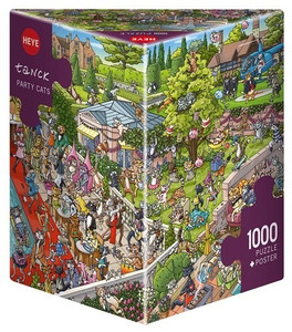 Heye Jigsaw Puzzle Party Cats 1000pcs 12+