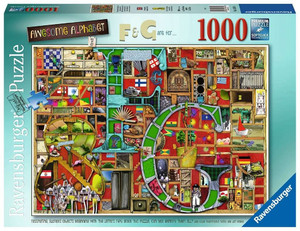 Ravensburger Jigsaw Puzzle 2D The Amazing F&G Alphabet 1000pcs 14+