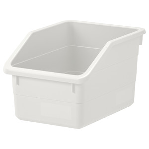 SOCKERBIT Box, white, 19x26x15 cm