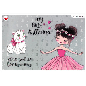 Sketch Book A4 20pcs Ballerina