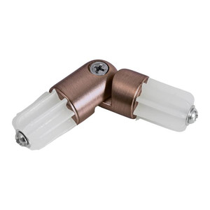 Curtain Rod Angle Connector 19 mm, copper