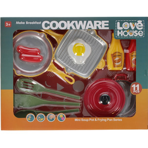 Cookware Set Make Breakfast 11pcs 3+