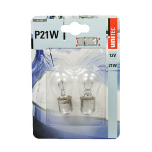 Unitec Car Bulb P21W, 2 pack
