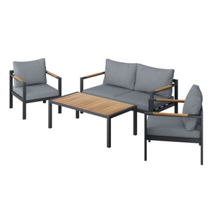 GoodHome Garden Furniture Set Vao