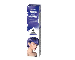 Venita Trendy Color Mousse Semi-Permanent Colouring 43 Peri Blue 75ml