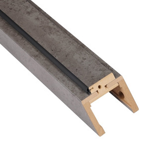 Adjustable Door Frame Header 100-140 mm 80, dark concrete