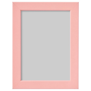 FISKBO Frame, light pink, 13x18 cm