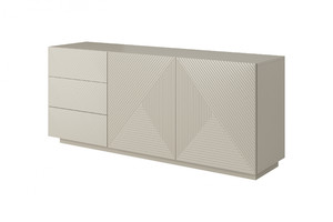 Cabinet with Doors & Drawers Asha 167cm, cashmere