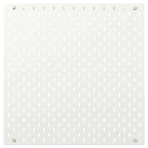 SKÅDIS Pegboard, white, 56x56 cm