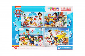 Clementoni Children's Puzzle Paw Patrol 4in1 3+