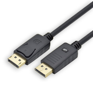 TB DisplayPort Cable M/M 1.8m, black