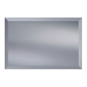 Mirror Tile Dubiel Vitrum 10.5 x 7 cm, silver, Pack of 6