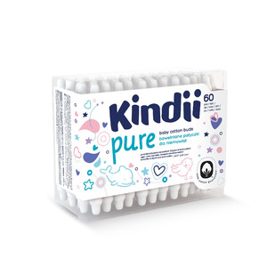 Kindii Pure Baby Cotton Buds 60pcs