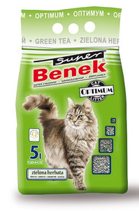 Cat Litter Optimum Green Tea 5l