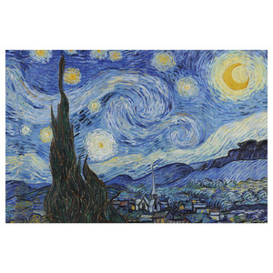 PJÄTTERYD Picture, Starry Night, June 1889, 118x78 cm