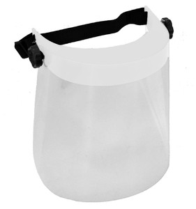 AW Safety Face Shield, white