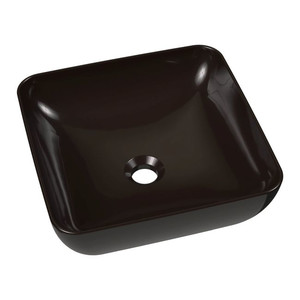 Ravak Countertop Wash Basin Ceramic Slim S 38 cm, black