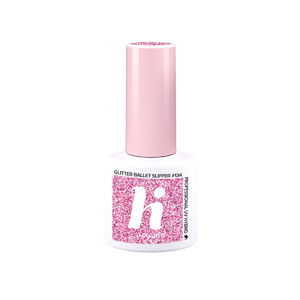 Hi Hybrid Nail Polish 134 Glitter Ballet Slipper - Ballerina