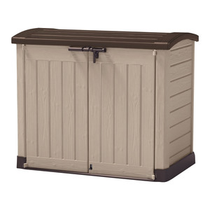 Keter Storage Box Store It Out Arc 146x82x120cm, beige-brown