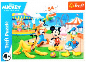 Trefl Mini Children's Puzzle Mickey Day with Friends 54pcs 4+