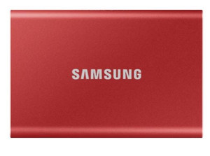 Samsung Portable Drive SSD T7 500GB USB 3.2 Gen.2, red