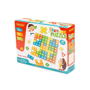 Shape Puzzle Shape Sorting 47pcs 12m+