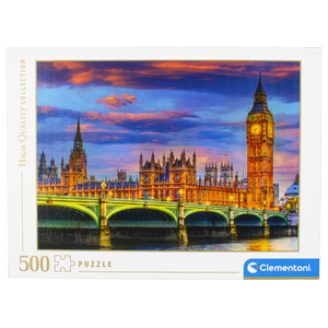 Clementoni Jigsaw Puzzle High Quality Collection the London Parliament 500pcs 10+