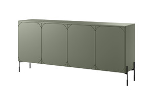 Four-Door Cabinet Sonatia 200cm, olive