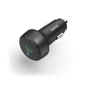 Hama Car Charger QC PD USB-C 25W, black