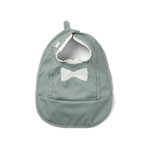 Elodie Details Baby Bib, Pebble Green, 3m+