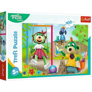 Trefl Children's Puzzle The Treflik Family 100pcs 5+