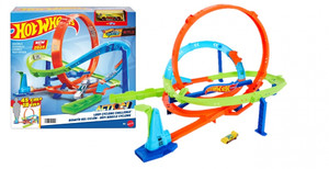 Hot Wheels Action Loop Cyclone Challenge Track Set HTK16 4+