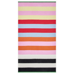 ROSENOXALIS Beach towel, multicolour/striped, 100x180 cm