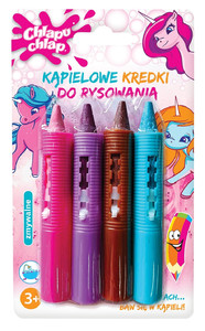 Bath Crayons 4pcs  Unicorn