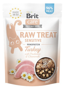 Brit Raw Treat Cat Sensitive Turkey 40g