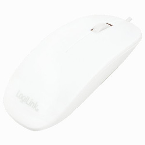 LogiLink Wired Optical Mouse USB, white