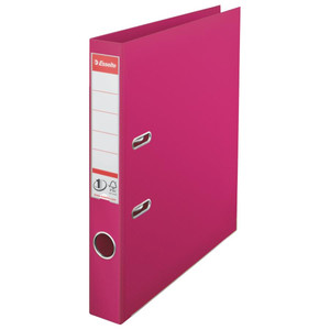 Esselte Lever Arch File A4 50mm, fuchsia