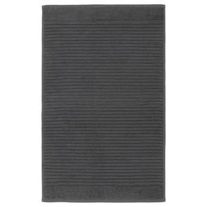 ALSTERN Bath mat, dark gray, 50x80 cm