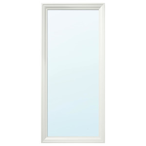 TOFTBYN Mirror, white, 75x165 cm