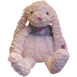 Tulilo Soft Plush Toy Bunny Rosie 32cm, pink, 0+