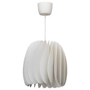 SKYMNINGEN Pendant lamp, white