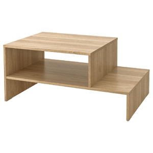 HOLMERUD Coffee table, oak effect, 90x55 cm