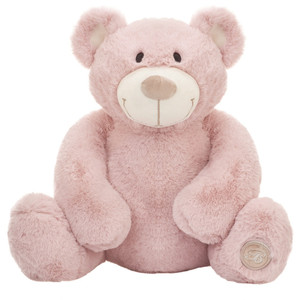 Soft Plush Toy Teddy Bear Jacobe 25cm, pink