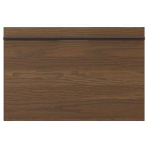 STENSTA Drawer front, dark brown ash veneer, 60x40 cm