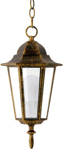 Pendant Garden Lamp Liguria 1 x 60 W E27, patina