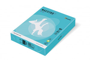 Maestro Colour Paper for Laser, Inkjet Printers & Copiers A4 160g 250 Sheets, tropical blue